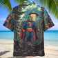 Funny Bigfoot Hero Hawaiian Shirt
