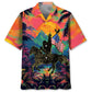 Funny Bigfoot Proud Hawaiian Shirt For Warm Weather Outing, Cruise Journey, And Weekend Wear