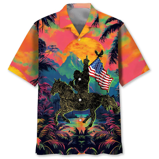 Funny Bigfoot Proud Hawaiian Shirt For Warm Weather Outing, Cruise Journey, And Weekend Wear