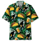 Funny Bigfoot Tacos And Campfire Hawaiian Shirt For Beach Party, Island Adventure, And Easygoing Fashion