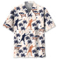 Tropical Funny Cornhole Corn Hawaiian Shirt For Summer Vacation, Beach Travel, And Casual Wear