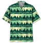 Funny Cycling Bigfoot Hawaiian Shirt For Coastal Travel, Casual Events, And Comfortable Summer Wear