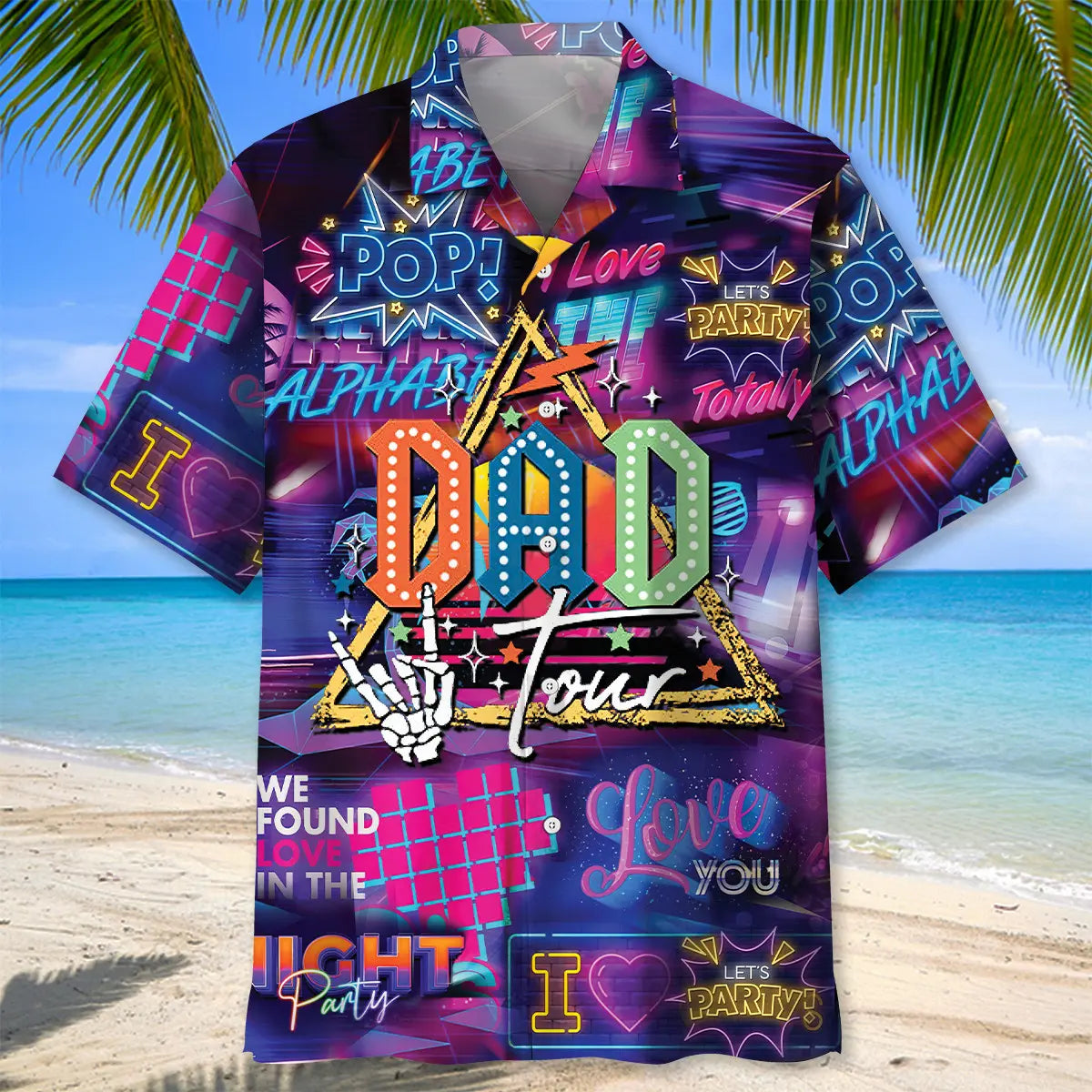 Funny Dad Tour Hawaiian Shirt For Island Getaway And Summer Event Style