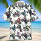 Funny Dirt Bike Racing Cactus Hawaiian Shirt For Summer Gathering And Relaxed Resort Style