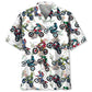 Funny Dirt Bike Racing Cactus Hawaiian Shirt For Beachside Event, Poolside Gathering, And Everyday Comfort