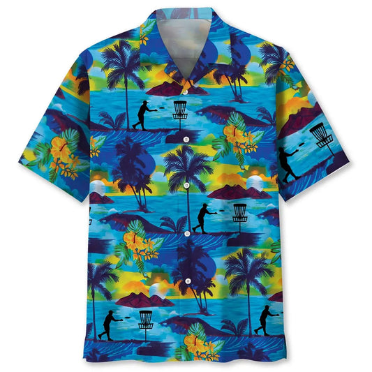 Funny Disc Golf Hawaiian Shirt For Beach Days, Summer Outings, And Thoughtful Gift Giving