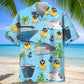 Funny Duck Cruise Hawaiian Shirt For Beach Days, Summer Outings, And Thoughtful Gift Giving