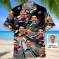 Funny Open Wheel Racing Car Race Track Personalized Hawaiian Shirt For Summer Vacation, Beach Travel, And Casual Wear