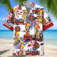 Funny Firefighter Nature Personalized Photo Face Hawaiian Shirt For Summer Vacation, Beach Travel, And Casual Wear