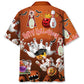 Funny Haunted Bowling Pins Hawaiian Shirt
