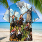 Funny Horse Racing Personalized Photo Face Hawaiian Shirt For Island Vacations, Resort Wear, And Relaxed Seasonal Style