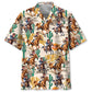Funny Horse Racing Desert Custom Photo Hawaiian Shirt