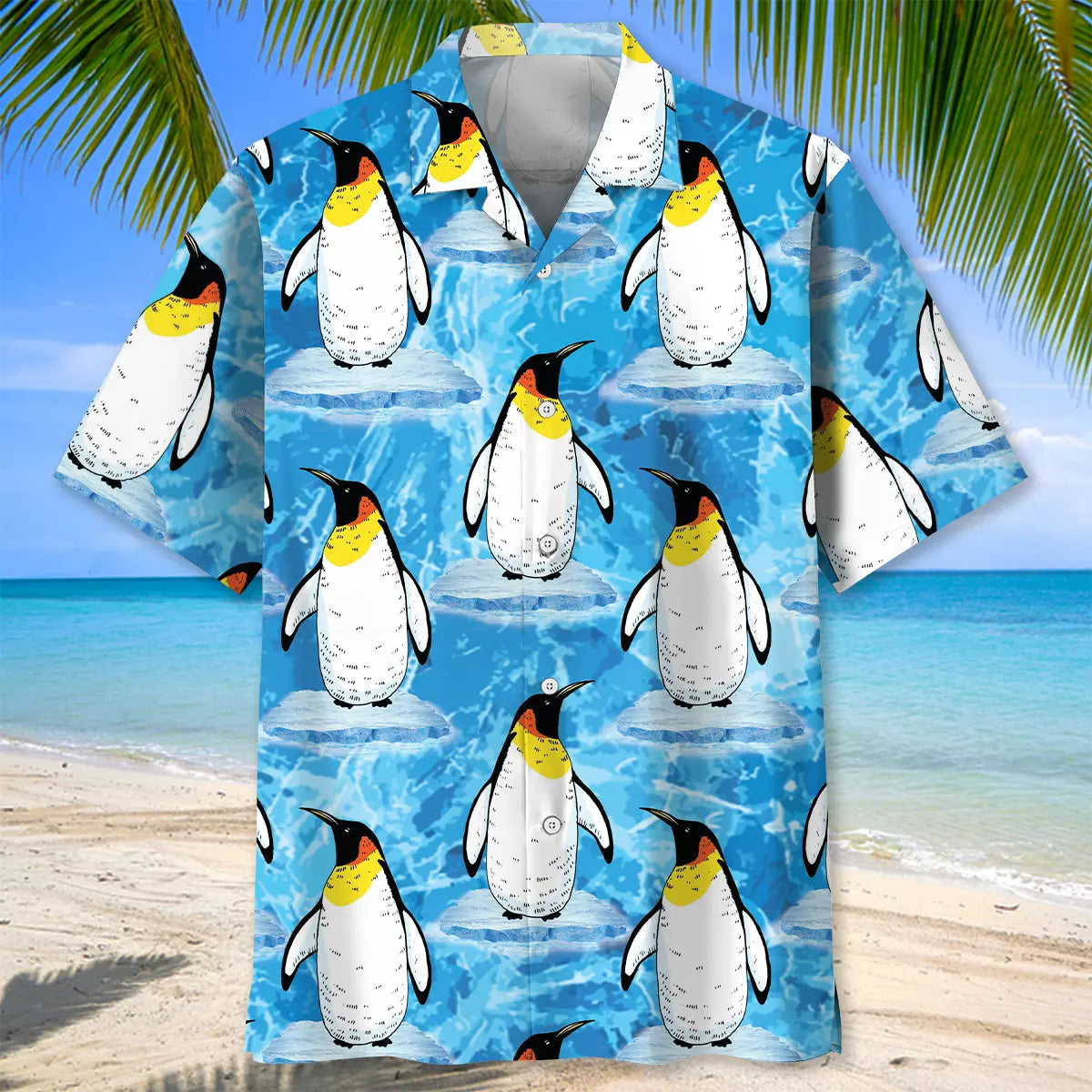 Funny Penguin Hawaiian Shirt For Vacation Cruise, Beachside Event, And Travel Ready Style