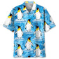 Funny Penguin Hawaiian Shirt For Island Adventure And Relaxed Resort Style