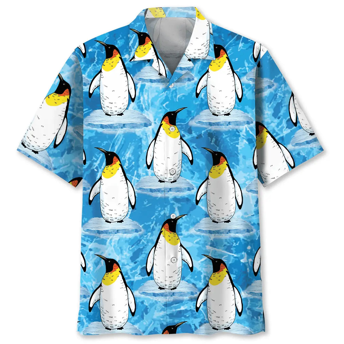 Funny Penguin Hawaiian Shirt For Island Adventure And Relaxed Resort Style