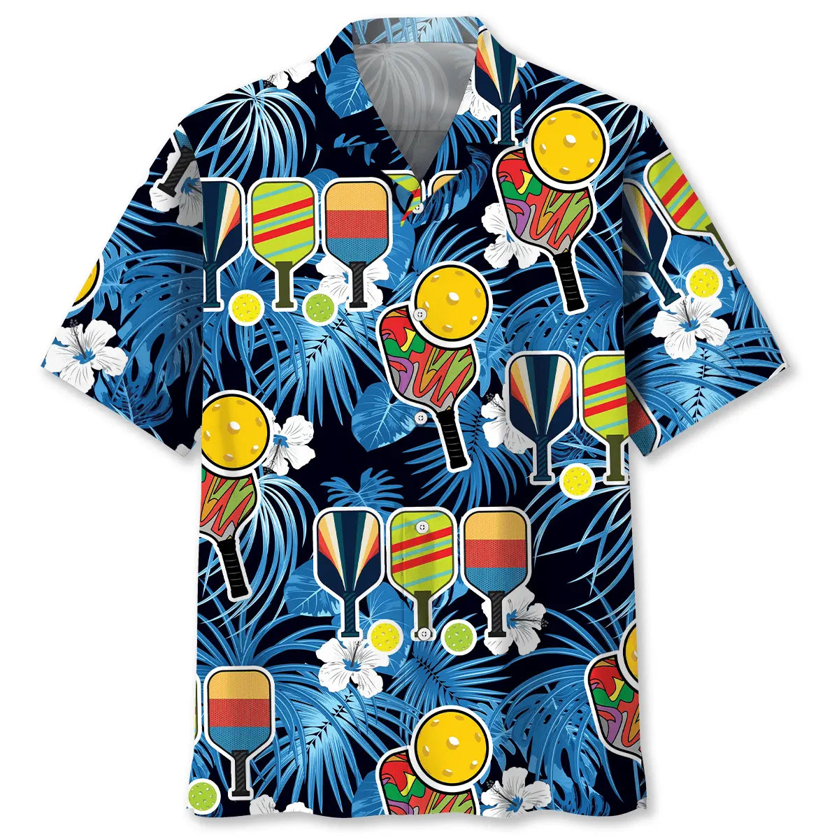 Funny Pickleball Paddles Hawaiian Shirt For Beach Days, Summer Outings, And Thoughtful Gift Giving