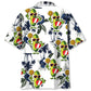 Tropical Funny Pickleball Hawaiian Shirt For Resort Trips, Coastal Parties, And Warm Weather Style