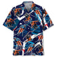 Funny Skiing Hawaiian Shirt For Resort Trips, Coastal Parties, And Warm Weather Style