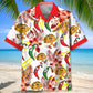Funny Tacos Dancing Chilies Hawaiian Shirt