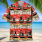 Funny Trampoline Hawaiian Shirt For Coastal Travel, Casual Events, And Comfortable Summer Wear