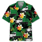 Garbage Truck Tropical Hawaiian Shirt For Tropical Holiday, Island Adventure, And Casual Wear