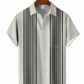 Classic Geometric Bowling Hawaiian Shirt For Beach Days, Summer Outings, And Thoughtful Gift Giving