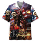 Firefighter Faith Tribute Hawaiian Shirt For Resort Trips, Coastal Parties, And Warm Weather Style