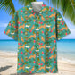 Golden Retriever Beach Hawaiian Shirt For Beach Days, Summer Outings, And Thoughtful Gift Giving