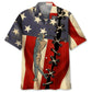 American Golf Flag Hawaiian Shirt For Heritage Inspired Events, Beach Travel, And Thoughtful Gifting
