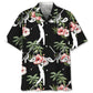 Floral Golf Nature Hawaiian Shirt For Resort Trips, Coastal Parties, And Warm Weather Style