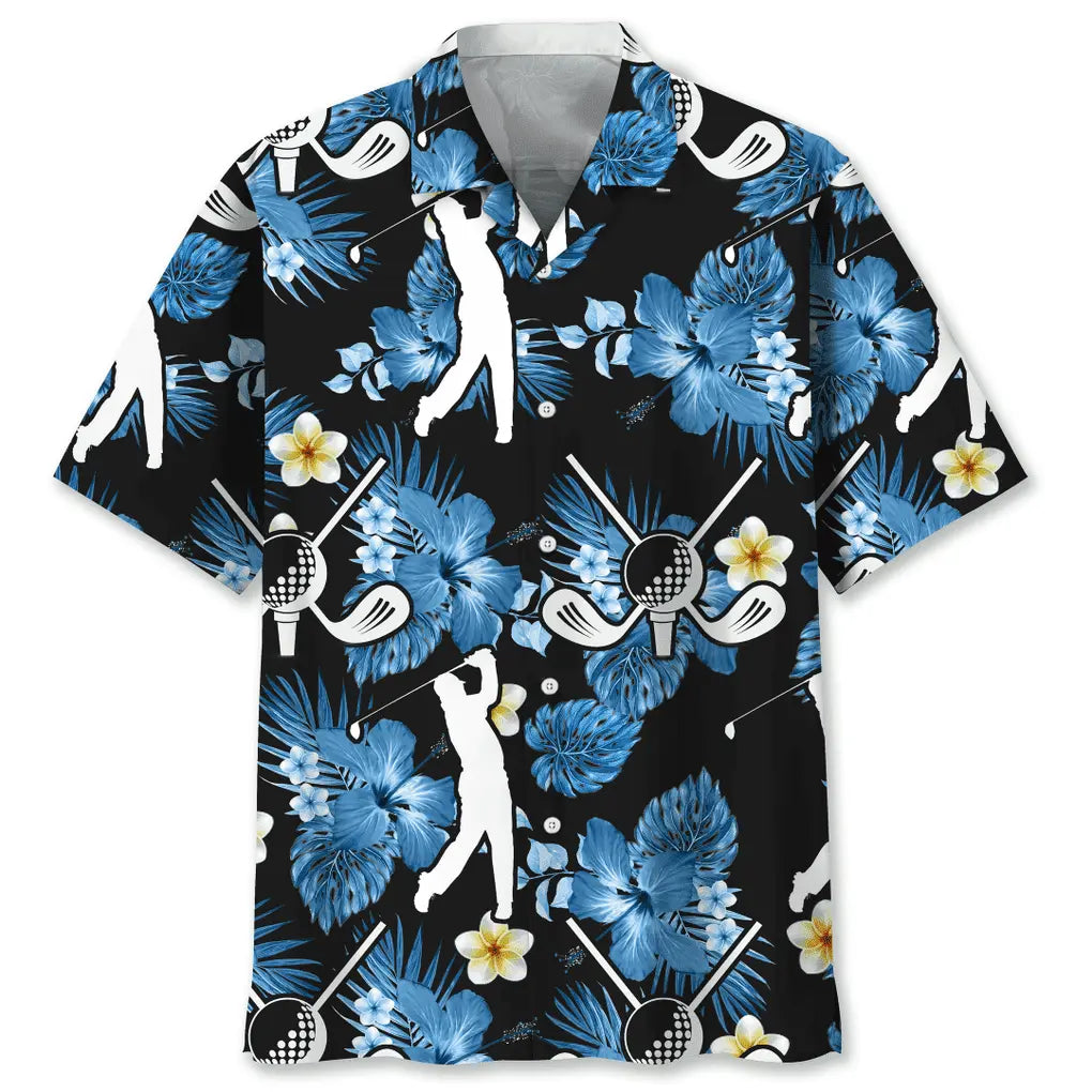 Golf Nature Hawaiian Shirt For Summer Vacation, Beach Travel, And Casual Wear