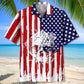 American Golf Flag Hawaiian Shirt For Beach Days, Summer Outings, And Thoughtful Gift Giving