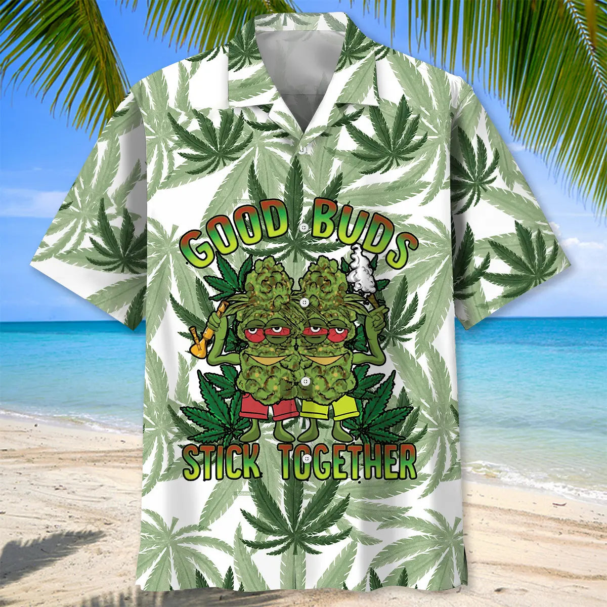 Friendship Humor Hawaiian Shirt For Summer Vacation, Beach Travel, And Casual Wear
