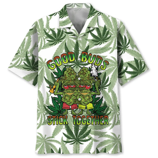 Friendship Humor Hawaiian Shirt For Summer Vacation, Beach Travel, And Casual Wear
