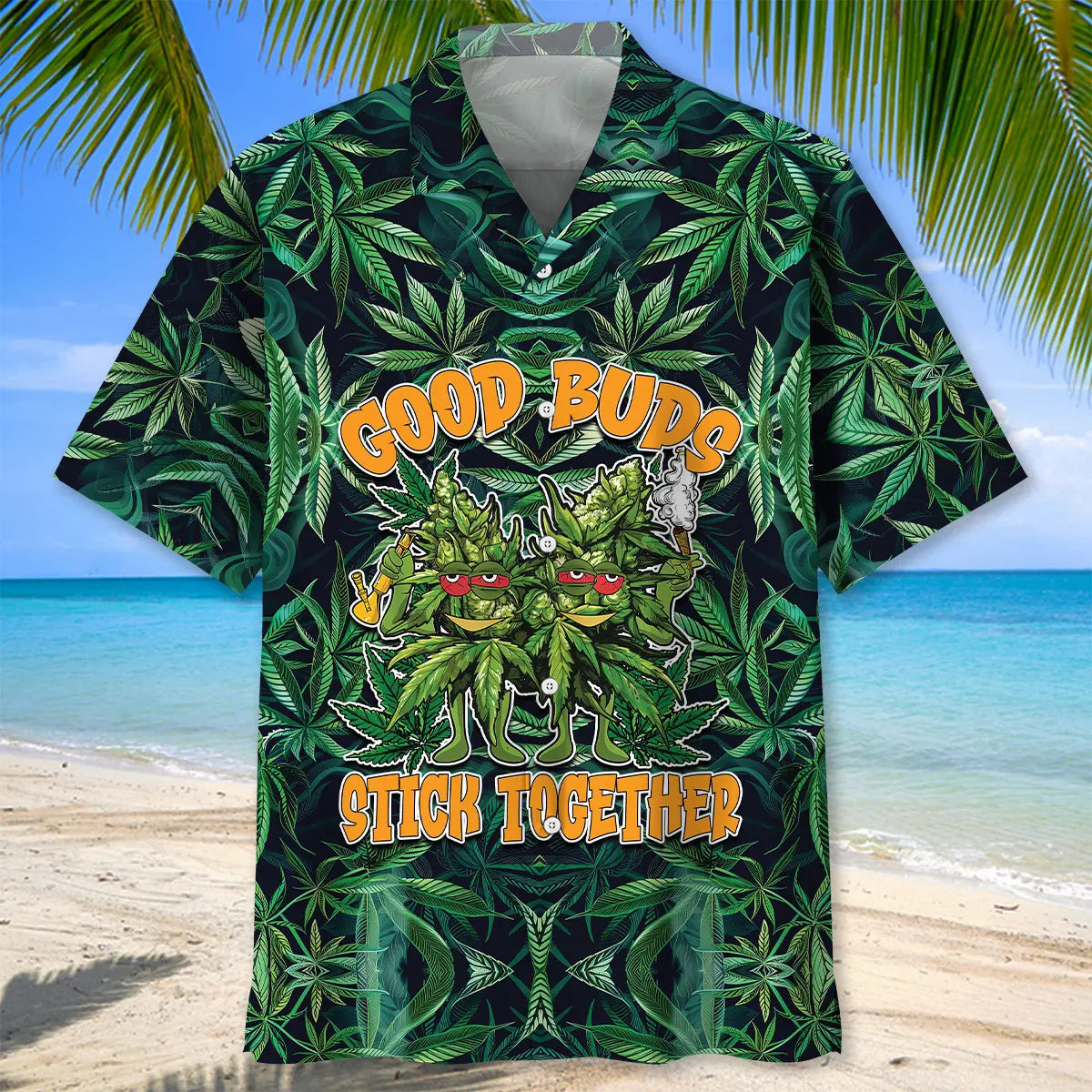 Friendship Humor Hawaiian Shirt For Coastal Travel, Casual Events, And Comfortable Summer Wear