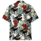 Tropical Grand Piano Hawaiian Shirt For Tropical Holidays, Resort Trips, And Relaxed Coastal Style