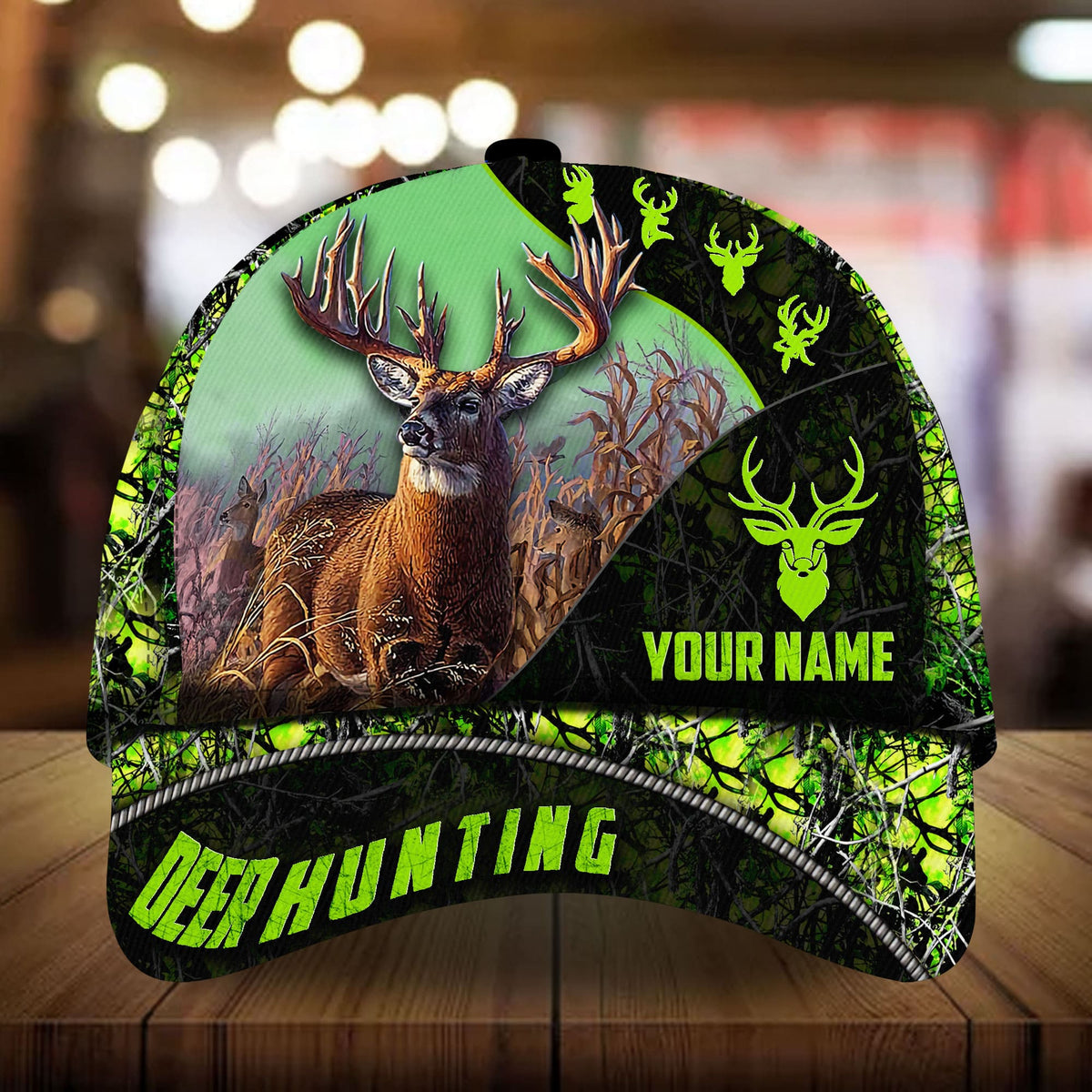 Special Deer Hunting Personalized Classic Cap For Beach Outings Holidays And Thoughtful Everyday Style