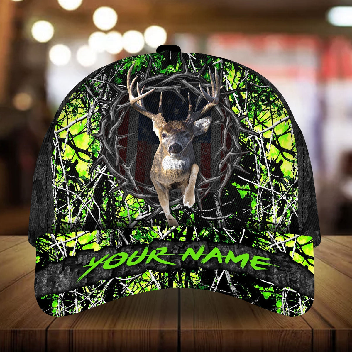 Awesome Deer Hunting Multicolor Personalized Classic Cap For Summer Outings Festivals And Relaxed Daily Wear