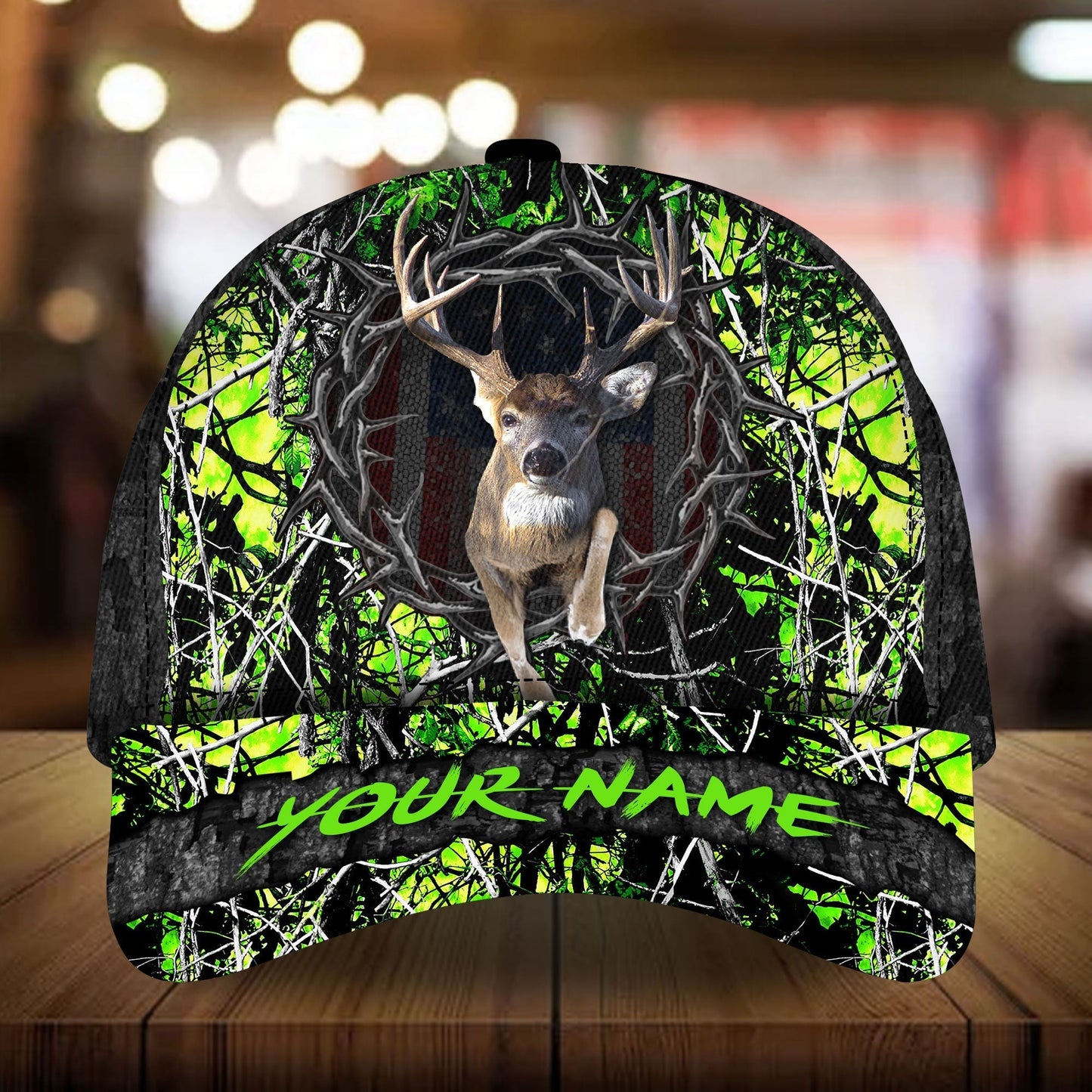 Awesome Deer Hunting Multicolor Personalized Classic Cap For Summer Outings Festivals And Relaxed Daily Wear