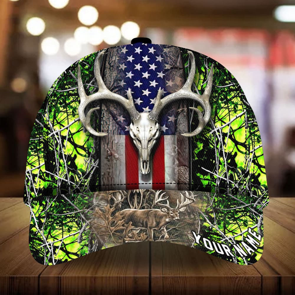Unique Deer Hunting Personalized Classic Cap For Casual Styling Holiday Travel And Weekend Adventures