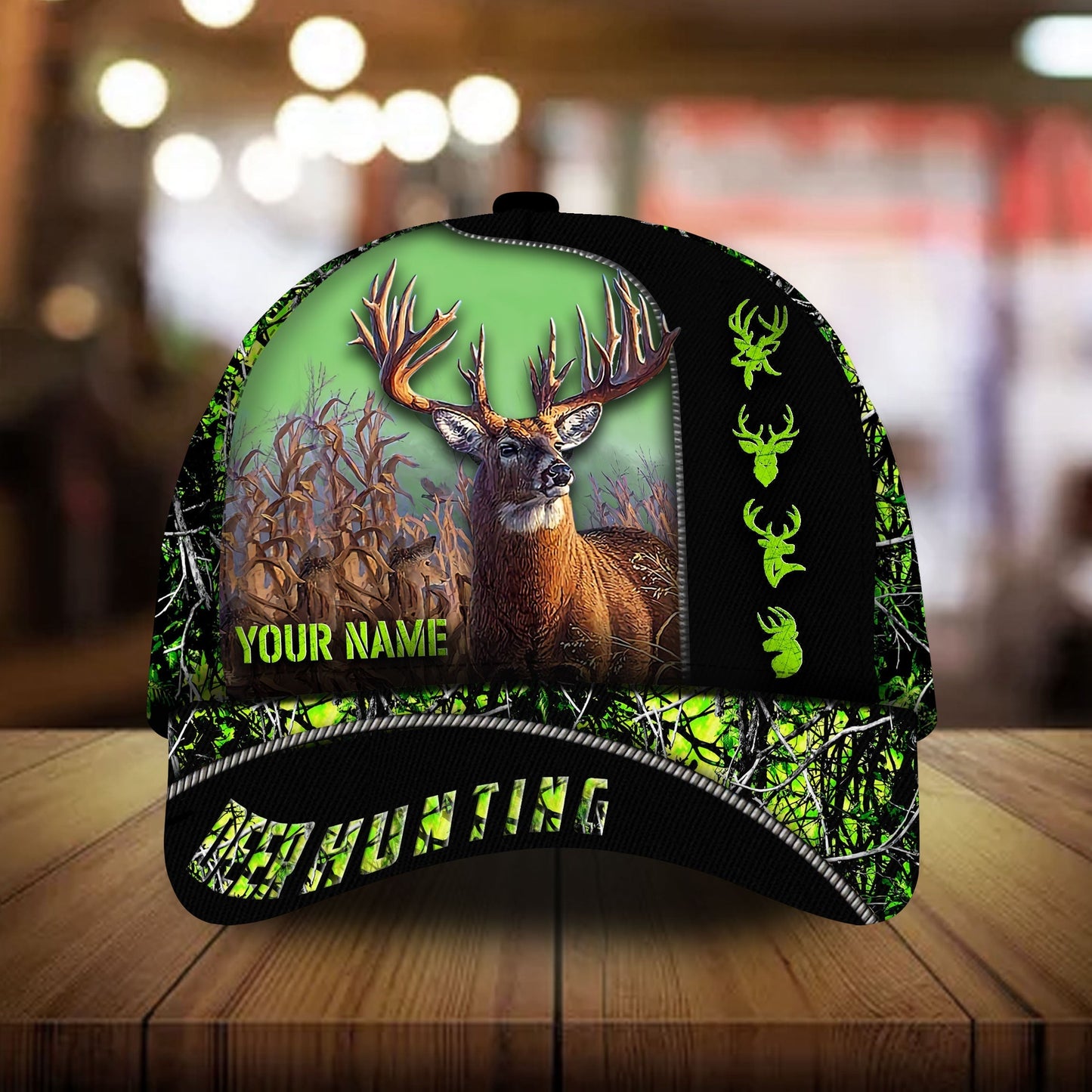Deer Hunting Personalized Classic Cap For Outdoor Adventures Festivals And Casual Wear