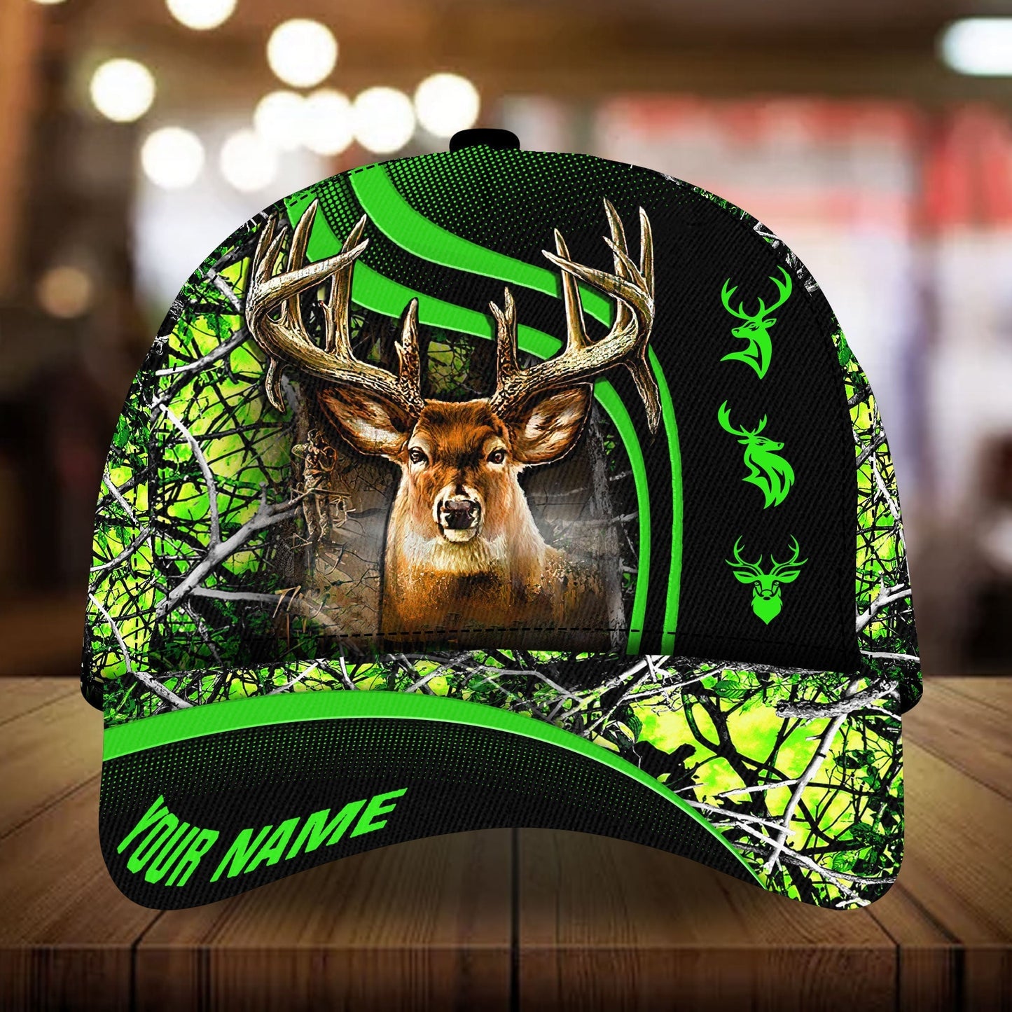 The Unique Deer Hunting Personalized Classic Cap For Casual Events Beach Trips And Thoughtful Gifting