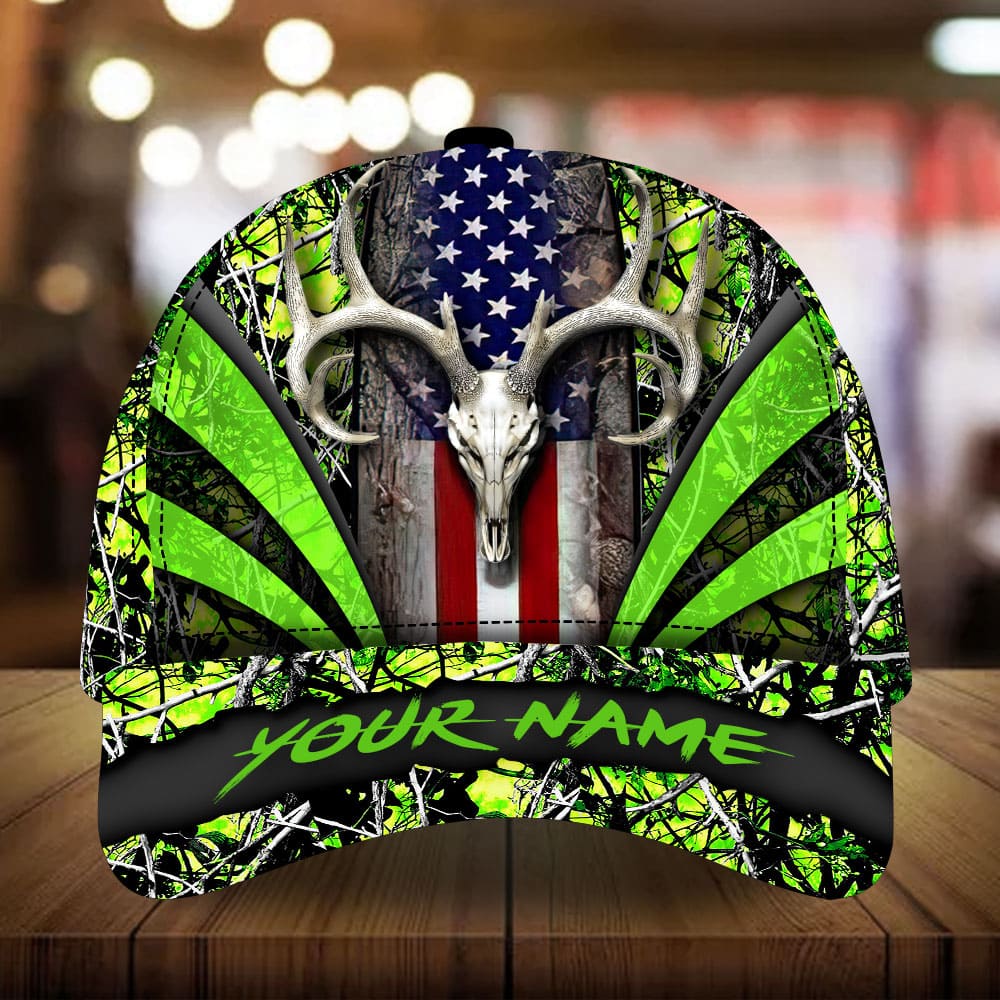 New Skull Deer Hunting Personalized Classic Cap For Beach Days Travel And Relaxed Everyday Outfits