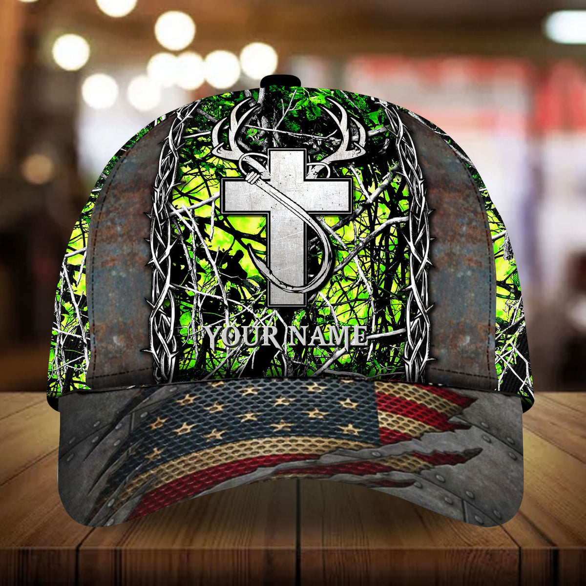Cross Hunting Personalized Classic Cap For Casual Outfits Vacations And Everyday Styling