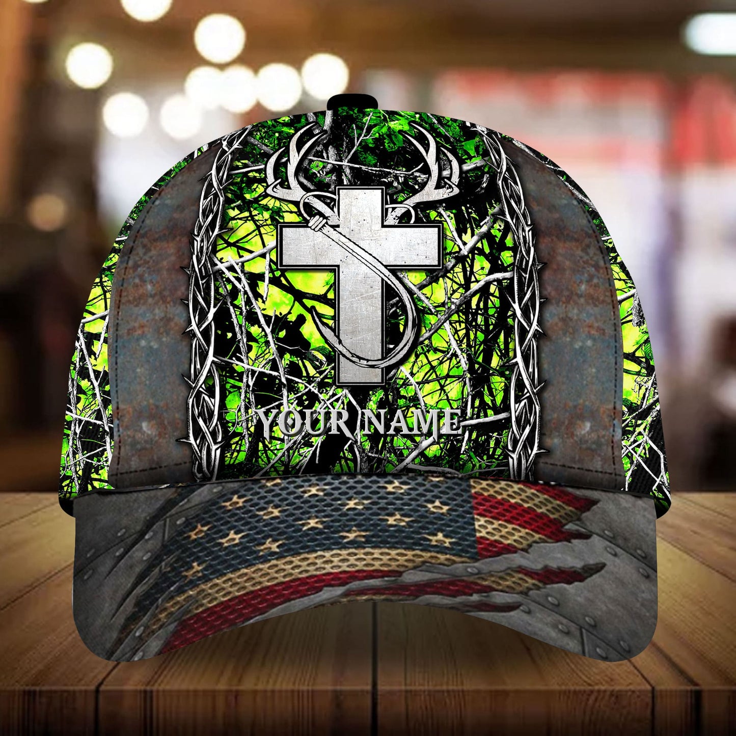Cross Hunting Personalized Classic Cap For Casual Outfits Vacations And Everyday Styling