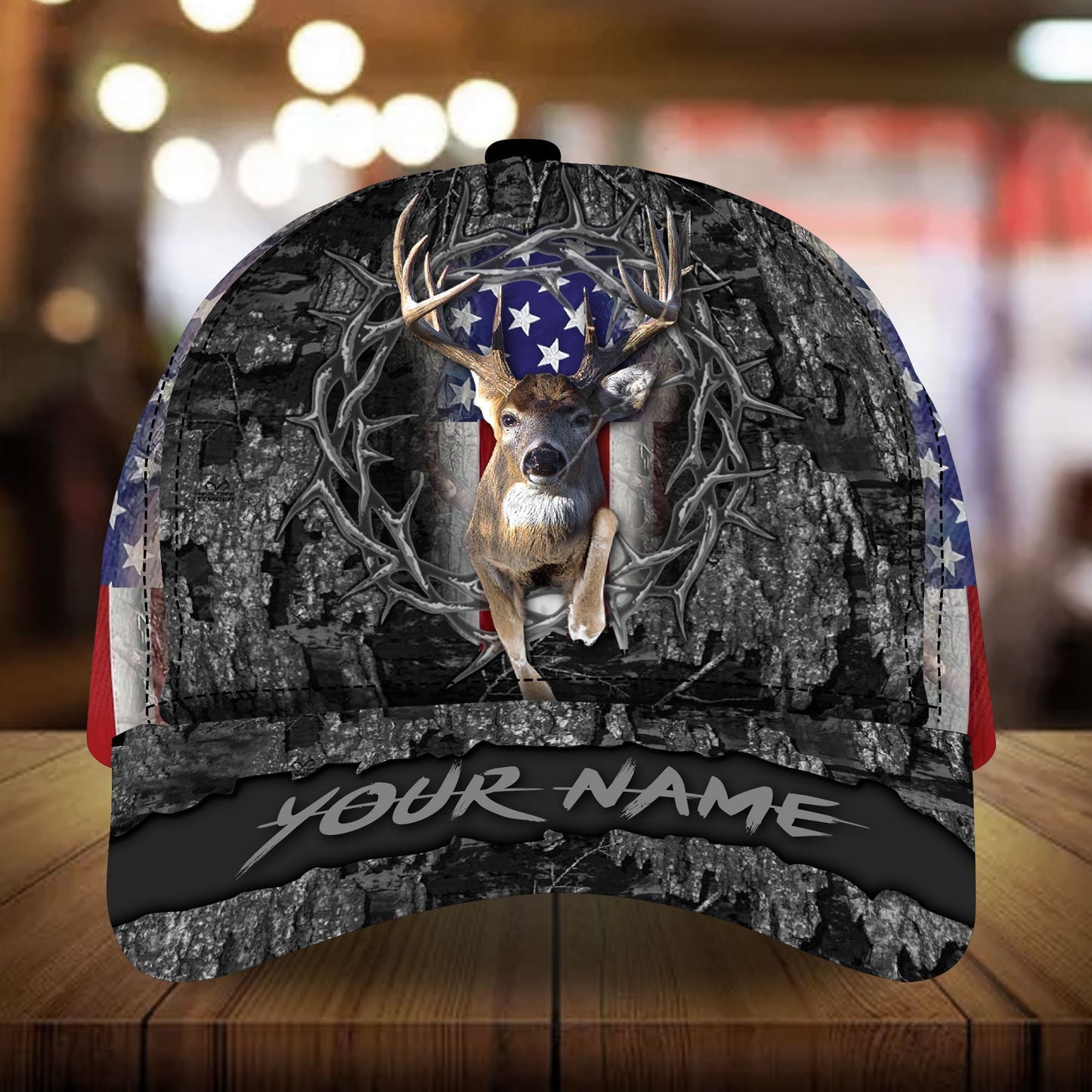 Awesome USA Deer Hunting Personalized Classic Cap For Everyday Accessories Vacations And Outdoor Fun