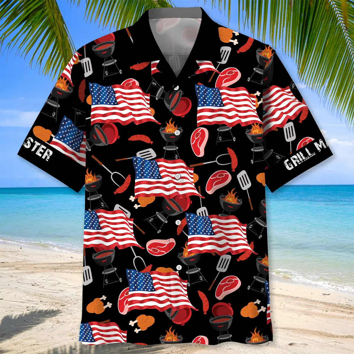 Grill Master Legendary Hawaiian Shirt For Island Getaway And Coastal Casual Wear