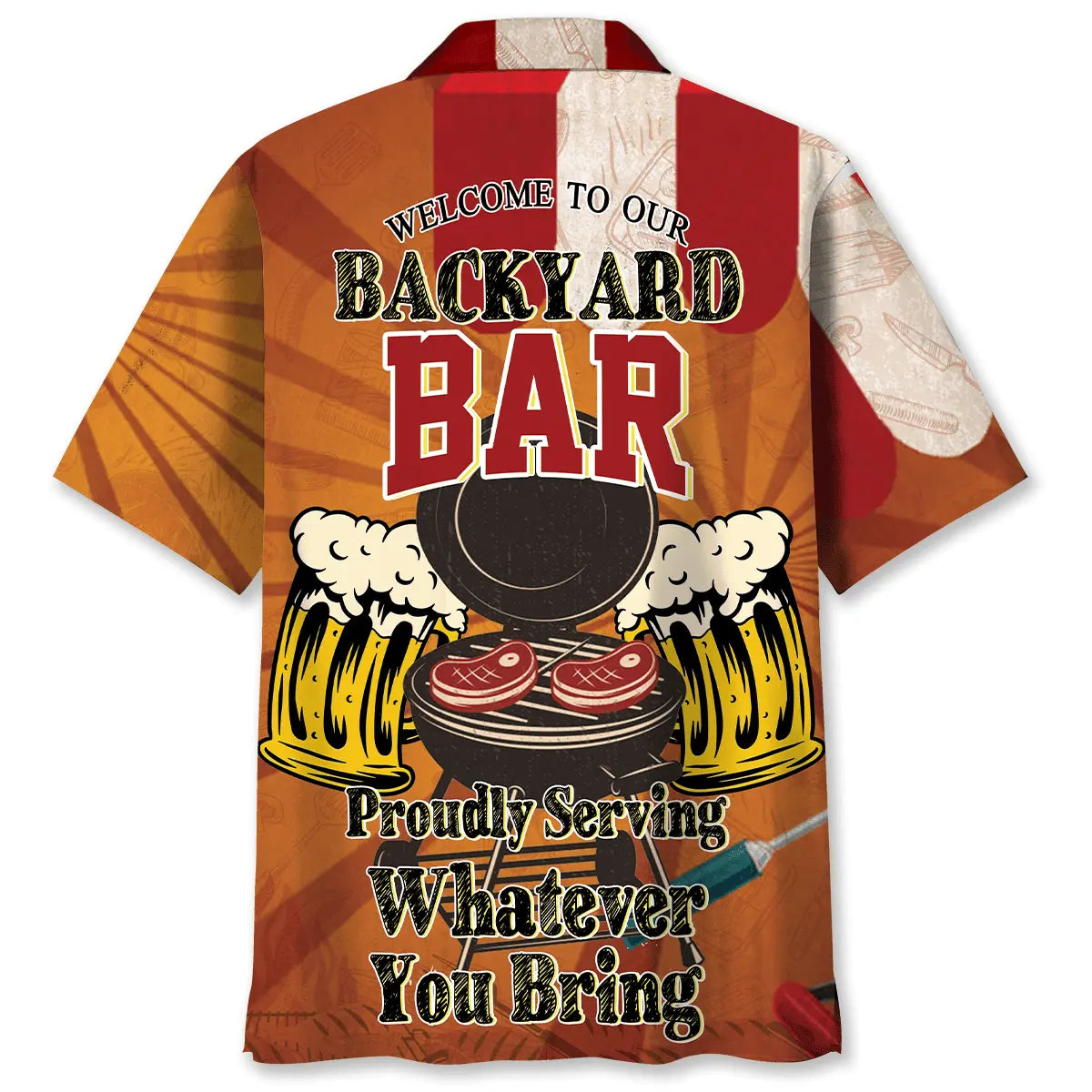 Grill Master Well Comeback To Our Backyard Bar Proud Hawaiian Shirt For Family Vacation, Cruise Journey, And Weekend Wear