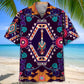 Bohemian Guitar Hawaiian Shirt For Creative Performers, Coastal Trips, And Casual Everyday Wear