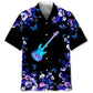 Guitar Nature Hawaiian Shirt For Tropical Holidays, Outdoor Gatherings, And Everyday Comfort